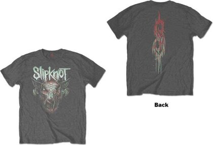 Slipknot Kids T-Shirt - Infected Goat (Back Print)