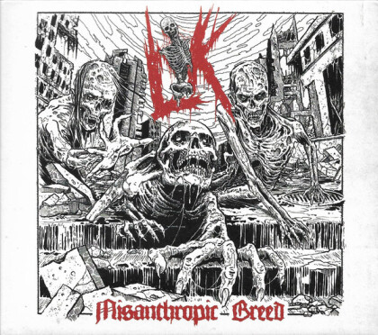 Lik - Misanthropic Breed (Limited Edition, Red Vinyl, LP)