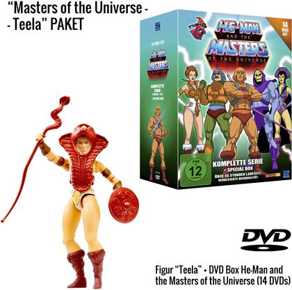 He-Man and the Masters of the Universe - Die komplette Serie + Teela Figur (Édition Limitée, 14 DVD)