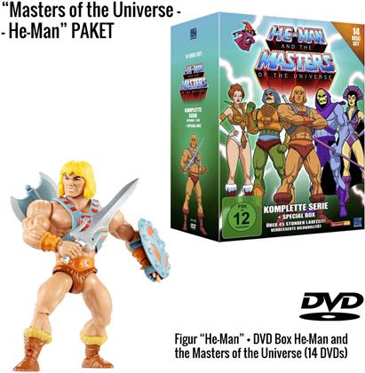 He-Man and the Masters of the Universe - Die komplette Serie + He-Man Figur (Limited Edition, 14 DVDs)