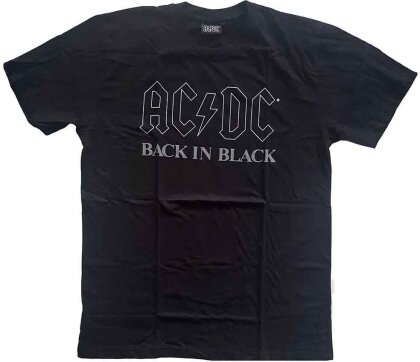 AC/DC Unisex T-Shirt - Back In Black