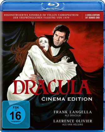 Dracula (1979) (Cinema Edition, Blu-ray + DVD)