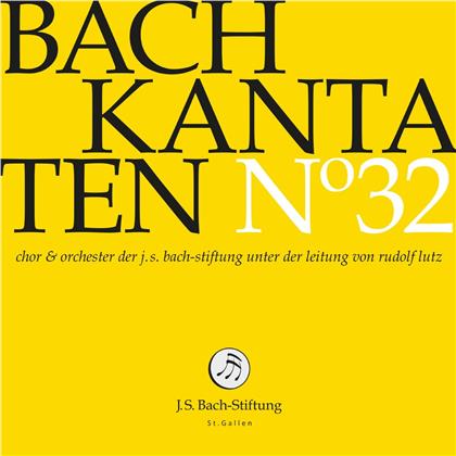 Rudolf Lutz (*1951), Chor & Orchester der J.S. Bach-Stiftung & Johann Sebastian Bach (1685-1750) - Kantaten No.32