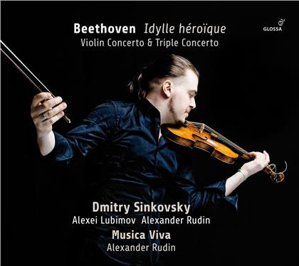 Musica Viva, Alexander Rudin & Ludwig van Beethoven (1770-1827) - Idylle Heroique: Violin Concertos
