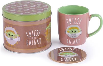 Star Wars The Mandalorian: Cutest in the Galaxy - Mug, Coaster & Tin