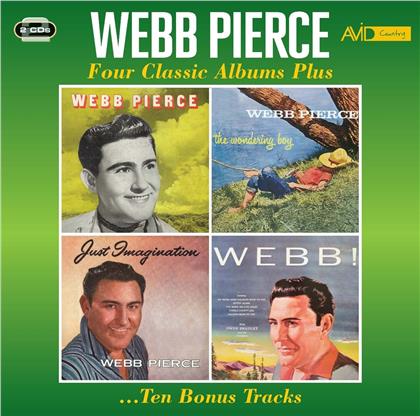 Webb Pierce - Four Classic Albums..Plus (2 CDs)