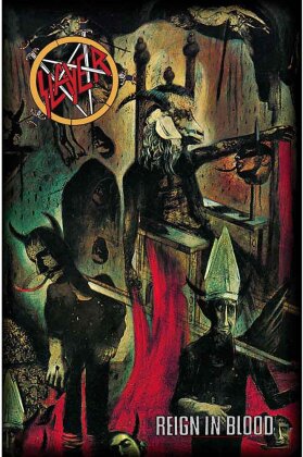 Slayer Textile Poster - Reign in Blood