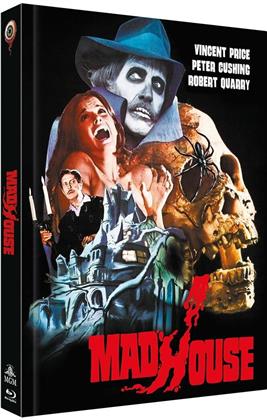 Madhouse - Das Schreckenshaus des Dr. Death (1974) (Cover A, Limited Collector's Edition, Mediabook, Blu-ray + DVD)