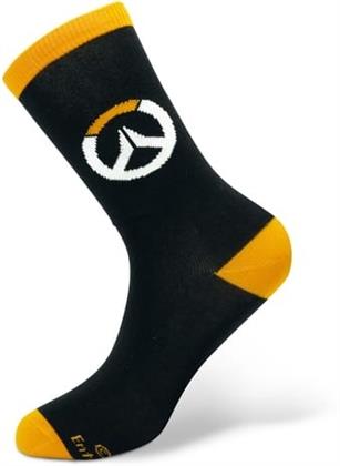 Overwatch: Logo - Socks (Black & Orange) One Size Fits All
