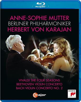 Anne-Sophie Mutter, Berliner Philharmoniker & Herbert von Karajan - Vivaldi The Four Seasons / Beethoven Violin Concerto / Bach Violin Concerto No. 2