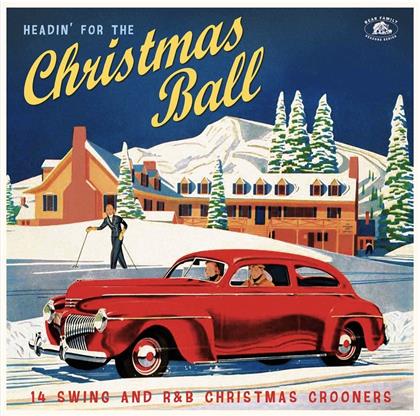 Headin' For The Christmas Ball - 14 Swing And R&B Christmas Crooners (Red Vinyl, LP)