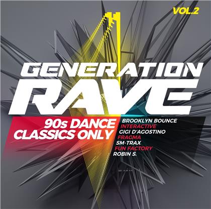 Various - Generation Rave Vol. 2 - 90s Dance Classics Only (2 CDs)
