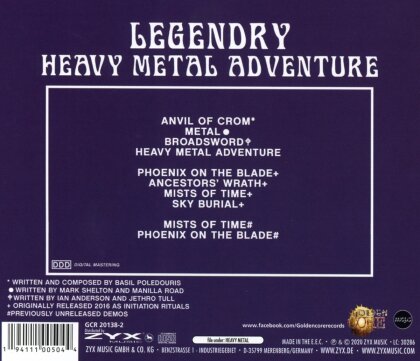 Legendary - Heavy Metal Adventure