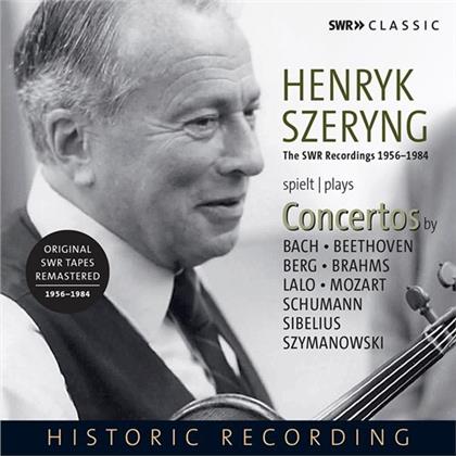 Henryk Szeryng - Henryk Szeryng Plays Concertos - The SWR Recordings 1956-1984 (Remastered, 5 CDs)