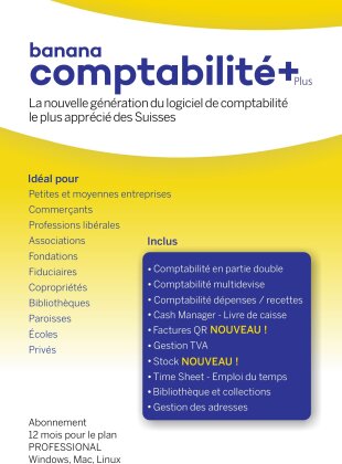 Banana Comptabilité Plus [PC/Mac/Linux]