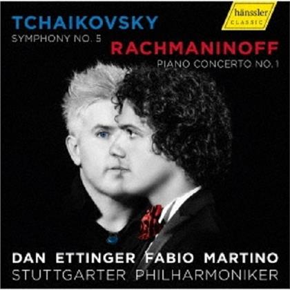 Peter Iljitsch Tschaikowsky (1840-1893), Sergej Rachmaninoff (1873-1943), Dan Ettinger, Fabio Marti & Stuttgarter Philharmoniker - Symphony No. 5, Piano Concerto No. 1 (Japan Edition)