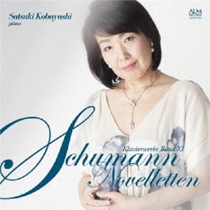 Robert Schumann (1810-1856) & Satsuki Kobayashi - Nouvelletten - Klavierwerke Band XI (Japan Edition)