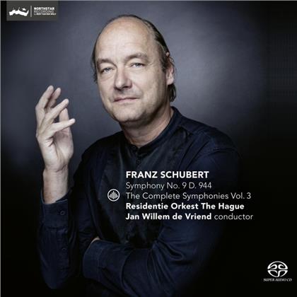 Franz Schubert (1797-1828), Jan Willem de Vriend & Residentie Orkest the Hague - Complete Symphonies Vol. 3 - No. 9 D.944 (Hybrid SACD)