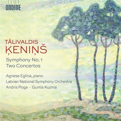 Talivaldis Kenins, Andris Poga, Guntis Kuzma, Agnese Eglina & Latvian National Symphony Orchestra - Symphony 1, Two Concertos