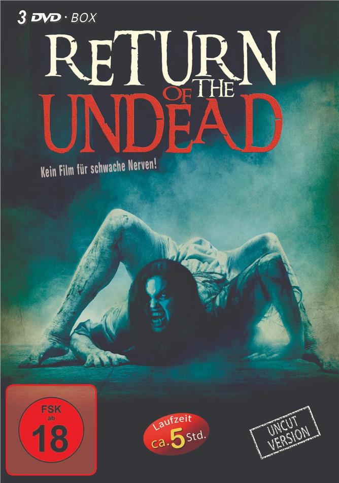 Return of the Undead - Fatal Move / Vampire Night / The 9th Unit (Limited Edition, Uncut, 3 DVDs)
