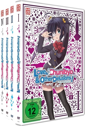 Love, Chunibyo & Other Delusions! - Staffel 1 (Edition complète, Bundle, 4 DVD)