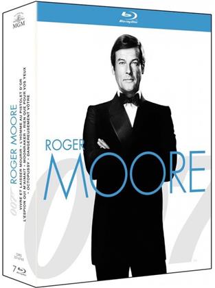 James Bond 007 - Roger Moore - Vivre et laisser mourir / L’homme au pistolet d’or / L’espion qui m’aimait / Moonraker / Rien que pour vos yeux / Octopussy / Dangereusement vôtre (7 Blu-rays)