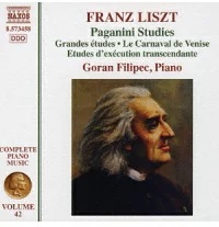 Goran Filipec & Franz Liszt (1811-1886) - Piano Mus 42: Paganini Studies - Complete Piano Music Vol. 42 (Japan Edition)