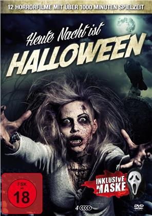 Heute Nacht ist Halloween - 12 Horrorfilme inklusive Maske (4 DVDs)