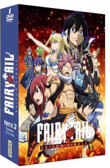 Fairy Tail - Saison finale - Partie 2 - Episodes 304-328 (6 DVDs)