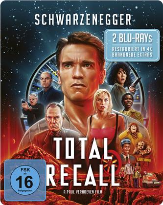Total Recall (1990) (Limited Edition, Steelbook, Uncut, 2 Blu-rays)