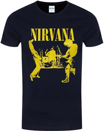Nirvana: Stage - Men's T-Shirt - Taille S