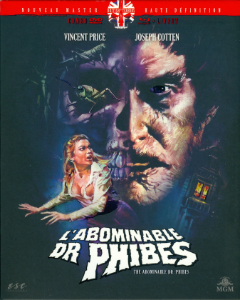L'abominable Dr. Phibes (1971) (Nouveau Master Haute Definition, British Terrors, Slipcase, Digipack, Blu-ray + DVD)