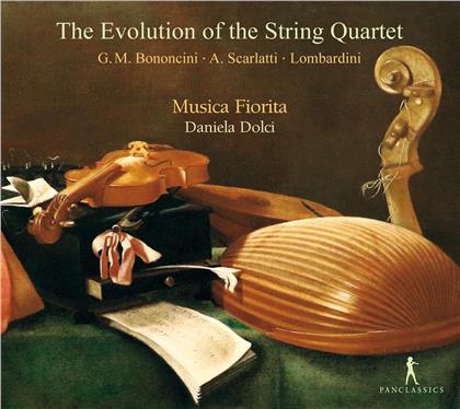 Musica Fiorita, Giovanni Maria Bononcini (1670-1747), Alessandro Scarlatti (1660-1725), Maddalena Laura Lombardini Sirmen (1735-1799) & Daniela Dolci - Evolution Of The String Quarte