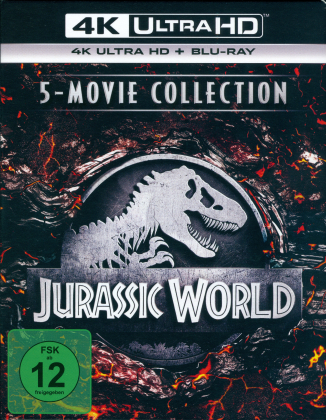 Jurassic World - 5-Movie Collection (5 4K Ultra HDs + 5 Blu-ray)