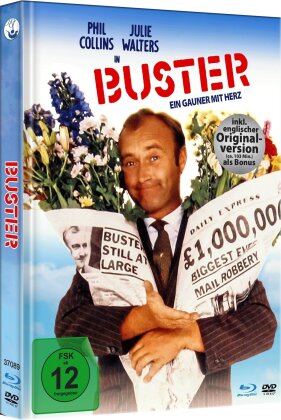 Buster - Ein Gauner mit Herz (1988) (Édition Limitée, Mediabook, Blu-ray + DVD)