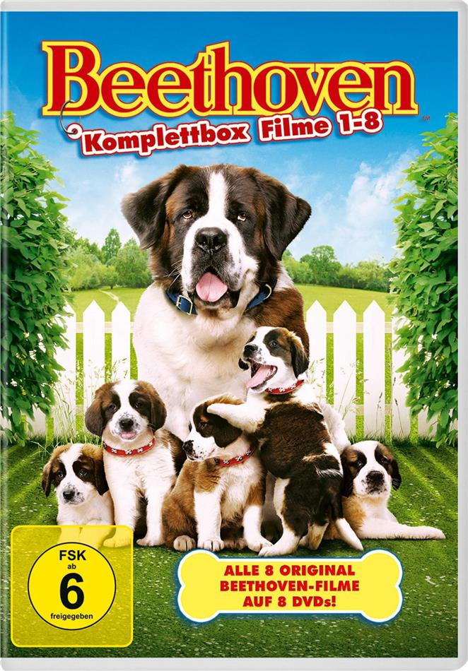 Beethoven - Komplettbox Filme 1-8 (8 DVDs)