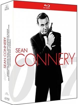 James Bond - Sean Connery - James Bond contre Dr No / Bons baisers de Russie / Goldfinger / Opération Tonnerre / On ne vit que deux fois / Les diamants sont éternels (6 Blu-rays)