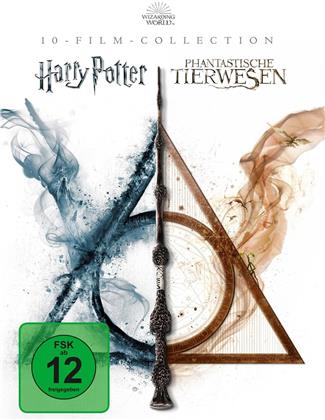 Harry Potter / Phantastische Tierwesen - Wizarding World - 10-Film Collection (10 Blu-rays)
