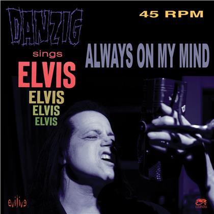 Danzig - Always On My Mind (Cleopatra, Purple Vinyl, 7" Single)