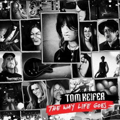 Tom Keifer (Cinderella) - Way Life Goes (Limited Gatefold, Deluxe Edition, Red/White Vinyl, LP)