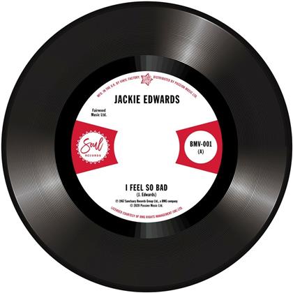 Jackie Edwards & Del Davis - I Feel So Bad / Baby Don't Wake Me (7" Single)