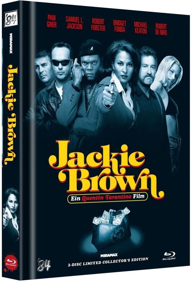 Jackie Brown (1997) (Cover C, Limited Collector's Edition, Mediabook, Uncut, Blu-ray + DVD)