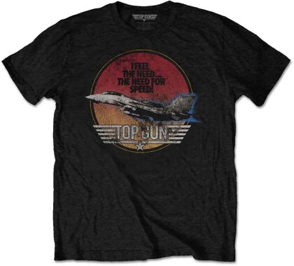 Top Gun - Speed Fighter (Black) T-Shirt