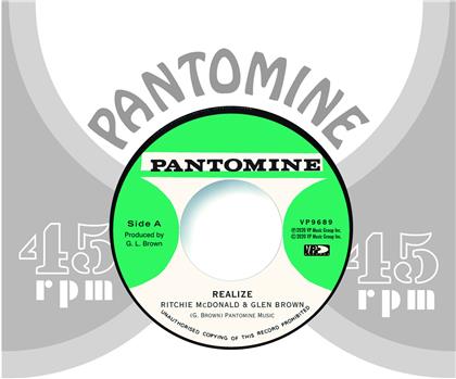 Ritchie McDonald, Glen Brown & Tommy McCook - Realize / Determination Skank (7" Single)