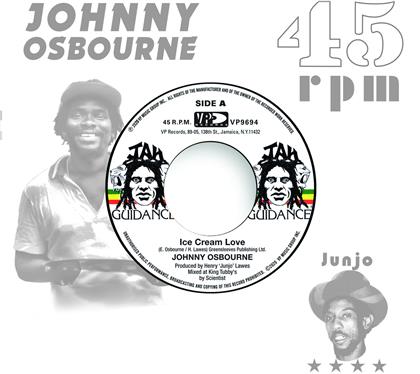 Johnny Osbourne & Roots Radics - Ice Cream Love / Extra Time One (7" Single)