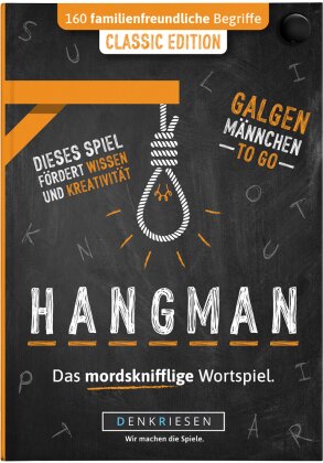 DENKRIESEN - HANGMAN® - CLASSIC EDITION "Galgenmännchen TO GO"
