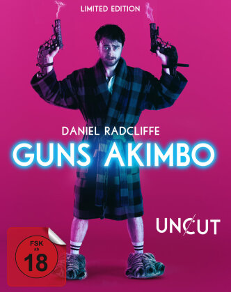 Guns Akimbo (2019) (Limited Edition, Mediabook, Uncut, Blu-ray + DVD)