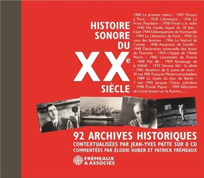 Histoire Sonore Du XXe Siècle - 92 Archives Historiques (8 CD)