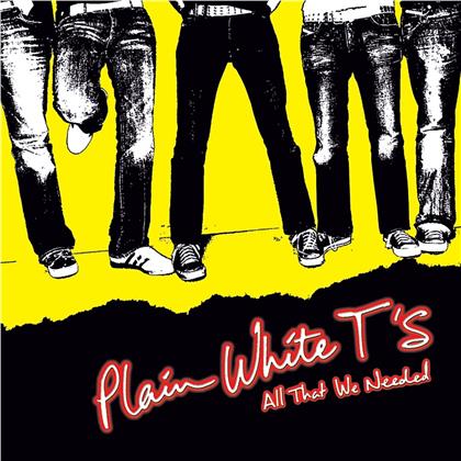 Plain White T's - All That We Needed (2020 Reissue, Concord Records, LP)