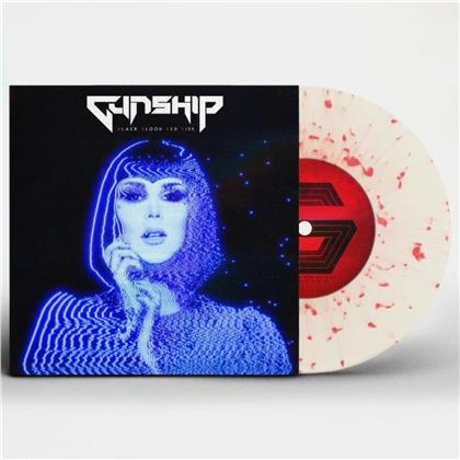 Gunship - Black Blood Red Kiss (Limited, Red Splattered Vinyl, 7" Single)